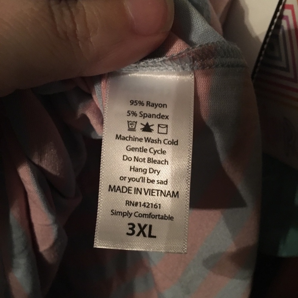 Lularoe Randy, striped - Picture 3 of 4